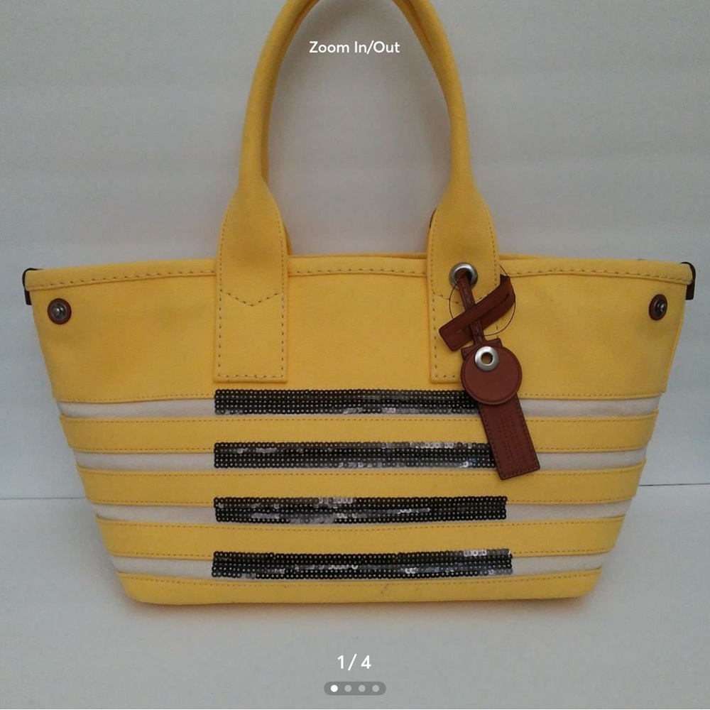 Marc Jacobs St. Tropez Yellow with Black Sequin